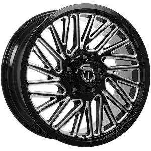 TIS Wheels – 553BM – Black – 20″x9″ 18mm – Summer Wheels – 553BM2090918